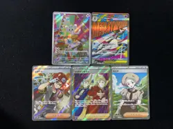 2025 Pokemon JPN Minccino Gardevoir ex M2a Mega Dream Full Art Holo Lot*5 WP47 - Image 1