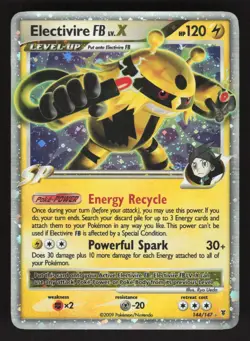 Electivire FB Lv.X 144 Pokemon TCG Supreme Victors MP - Image 1
