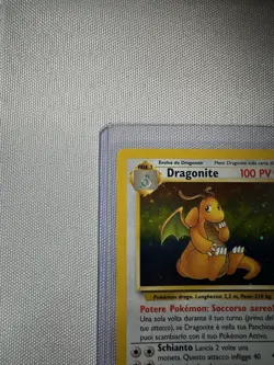 Dragonite 4/62 Fossil Holo Rare Pokemon Card Italian LP - Image 2