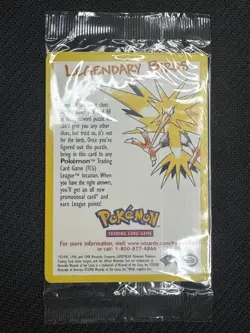 [MINT FACTORY SEALED] Moltres #21 Black Star Promo Vintage WoTC Pokemon - Image 1