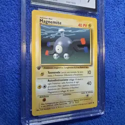 1999 Pokemon Base Set Magnemite 053/102; CGC 9 - Image 2