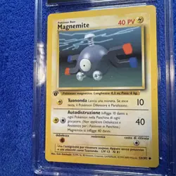1999 Pokemon Base Set Magnemite 053/102; CGC 9 - Image 3