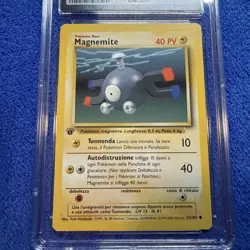 1999 Pokemon Base Set Magnemite 053/102; CGC 9 - Image 4