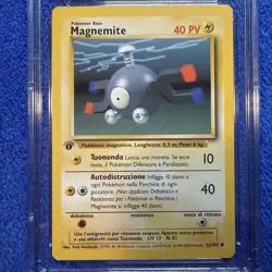 1999 Pokemon Base Set Magnemite 053/102; CGC 9 - Image 5