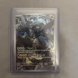 Pokemon - N's Zekrom 031 Mega Evolution - Holo Black Star Promo - NM - Image 1