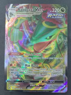 Rayquaza VMAX 102/159 Ultra Rare Crown Zenith Pokemon TCG - Image 1