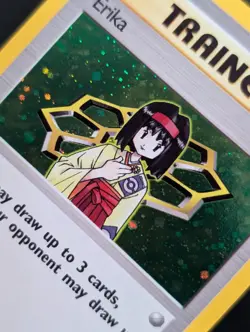 Erika 16/132 Gym Heroes Pokemon NM Unlimited Holo - Image 4