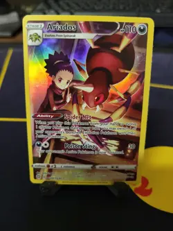 Pokemon - Ariados - TG09/TG30 - Trainer Gallery - Brilliant Stars - NM/M - New - Image 1