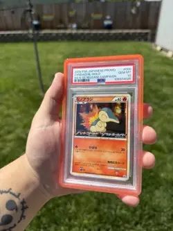 Cyndaquil Pokemon 2009 Holo HG&SS Release Campaign Promo Japanese 006/L-P PSA 10 - Image 2