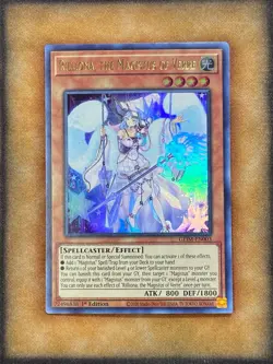 Yugioh Rilliona, the Magistus of Verre GEIM-EN003 Ultra Rare 1st Ed NM - Image 1