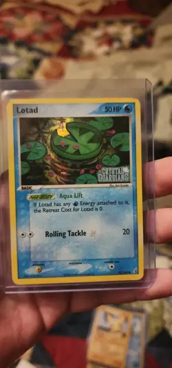 Pokemon Lotad EX Crystal Guardians 55/100 Holo - Image 1