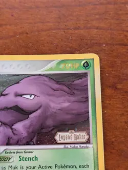 Pokemon TCG Muk 11/92 [Reverse Holo, Stamped] Pokemon Legend Maker - Image 3