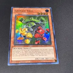 Yu-Gi-Oh! TCG Gadget Trio LEDE-EN004 Ultra Rare 1st Edition NM - Image 3