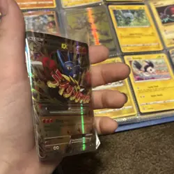 The Pokemon Company M Lucario EX Ultra Rare Full Art Holo 55/111 220 HP English - Image 3
