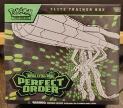 Pokemon TCG Mega Evolution Perfect Order Elite Trainer Box ** NEW ** - Image 1