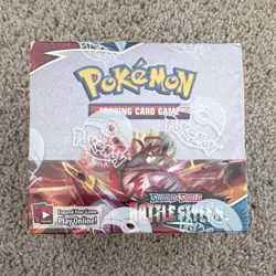 Pokemon Sword & Shield Battle Styles Booster Box Tyranitar Empoleon English 2021 - Image 1