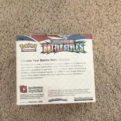 Pokemon Sword & Shield Battle Styles Booster Box Tyranitar Empoleon English 2021 - Image 2