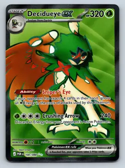 Decidueye ex 100/088 - ME03: Perfect Order - NM - Pokemon TCG - Image 1