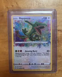 Pokemon TCG Rayquaza Amazing Rare Vivid Voltage 138/185 Mint/Near Mint Condition - Image 1