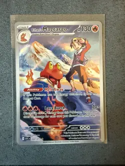 Ethan’s Magcargo 222/217 Ascended Heroes Pokemon Card NM/M Illustration Rare - Image 1