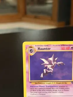Pokemon Fossil Haunter 2/62 Holo Rare WOTC Vintage LP/NM - Image 3