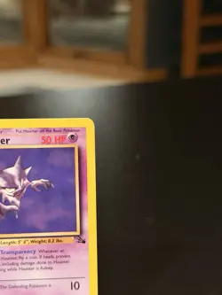 Pokemon Fossil Haunter 2/62 Holo Rare WOTC Vintage LP/NM - Image 4
