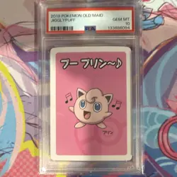 Pokemon Old Maid Jigglypuff PSA 10 Japanese Regular Promo Card 2019 - Image 1
