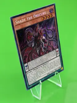 Yu-Gi-Oh Blazing Dominion Shade The Obscure Secret Rare BLZD-EN083 NM!!! - Image 2