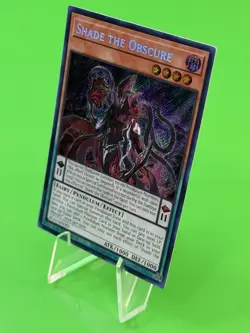 Yu-Gi-Oh Blazing Dominion Shade The Obscure Secret Rare BLZD-EN083 NM!!! - Image 3