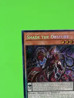 Yu-Gi-Oh Blazing Dominion Shade The Obscure Secret Rare BLZD-EN083 NM!!! - Image 4