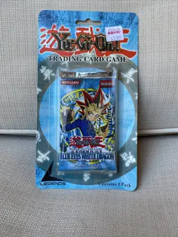 Yugioh Blue Eyes White Dragon Blister Pack FACTORY SEALED YU-GI-OH UNLIMITED - Image 1