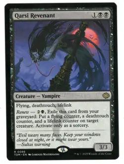 MTG Qarsi Revenant Tarkir Dragonstorm Magic The Gathering TCG - Image 1