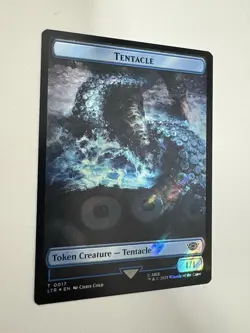 Tentacle 17 / Food 22 Surge Foil Token MTG Magic the Gathering Card NM Mint LTR - Image 1