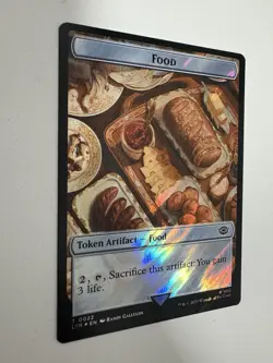 Tentacle 17 / Food 22 Surge Foil Token MTG Magic the Gathering Card NM Mint LTR - Image 2