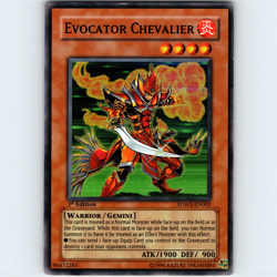 Yugioh Evocator Chevalier SDWS-EN002 1st Edition Super Rare Holo - NM - Image 1