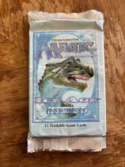 Magic The Gathering MTG Ice Age Booster Pack FACTORY SEALED 15 Cards - Image 5