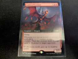 MTG Magic the Gathering Caldera Pyremaw Extended TDC! - Image 1
