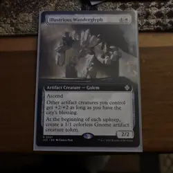 Illustrious Wanderglyph (Extended Art) Commander: the Lost Caverns of Ixalan - Image 2