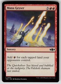 Mana Geyser Normal C Commander: Tarkir: Dragonstorm 223 NM - Image 1