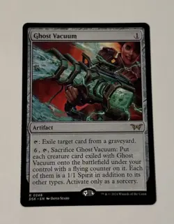 MTG Ghost Vacuum - Duskmourn: House Of Horror LP - Image 1