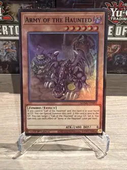 YuGiOh! Army of the Haunted - Super Rare 1st Edition (MZMU-EN002) - Image 1