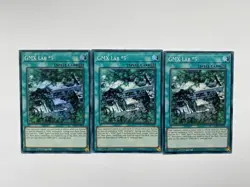 YuGiOh! GMX Lab #5 x3 BLZD-EN095 Super Rare 1st Edition - Image 1