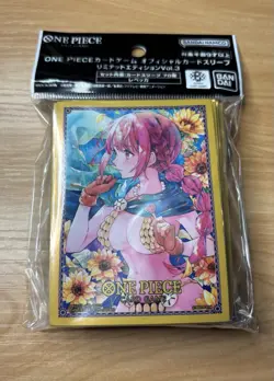 ONE PIECE Card Game Official Card Sleeve Limited Edition Vol.3 Rebecca - Image 1