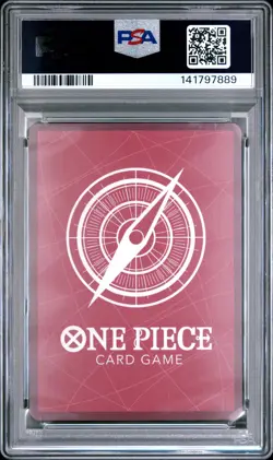 2025 ONE PIECE PROMOS PSA MAGAZINE EXCLUSIVE #001 SHANKS PSA 10 - Image 2
