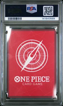 PSA 10 Shanks (2025 PSA Magazine Promo) OP09-001 One Piece Promotion Cards Foil - Image 2