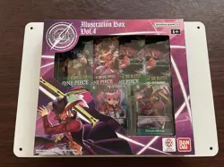 One Piece Card Game Illustration Collection Box Vol 4 New - Image 1