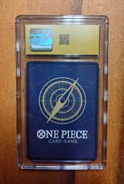 2023 One Piece Prem. Collec. Film Red P-016 Promo Shanks Alt Art CGC 10 Pristine - Image 3
