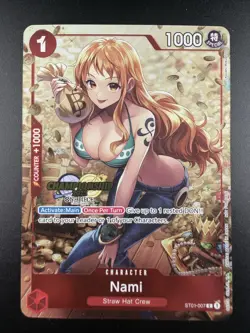Nami (CS 2023 Celebration Pack) ST01-007 One Piece Promo Championship English - Image 1