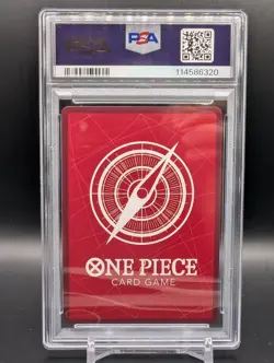 One Piece TCG English Shanks Alt Art Leader OP09-001 - PSA 10- 6320 - Image 2