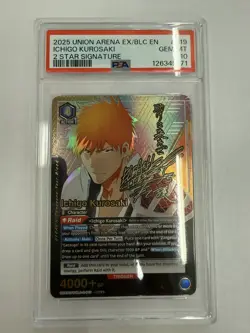 Union Arena Bleach Vol. 2 Ichigo Kurosaki UEX01BT/BLC-2-019 SR** English PSA 10 - Image 1